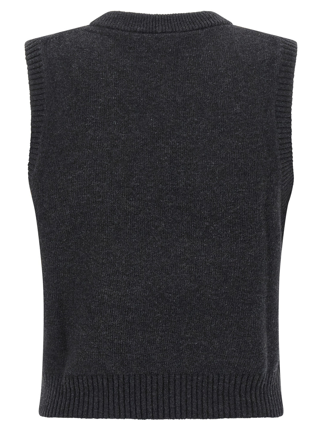 Ganni Cherry Gilet - Nero | a49afb4d73e4a15f0bfadd689c09385392607450