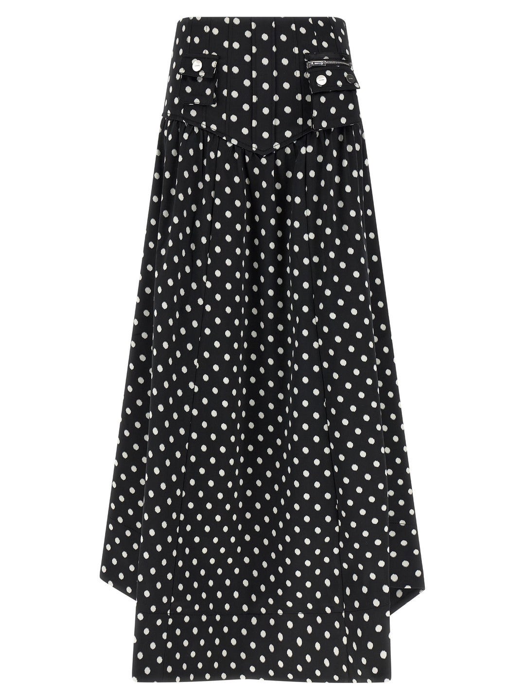 Ganni Polka Dots Gonne - Nero | 5579533978185afaa6461d79dc21cc97e84fc76c
