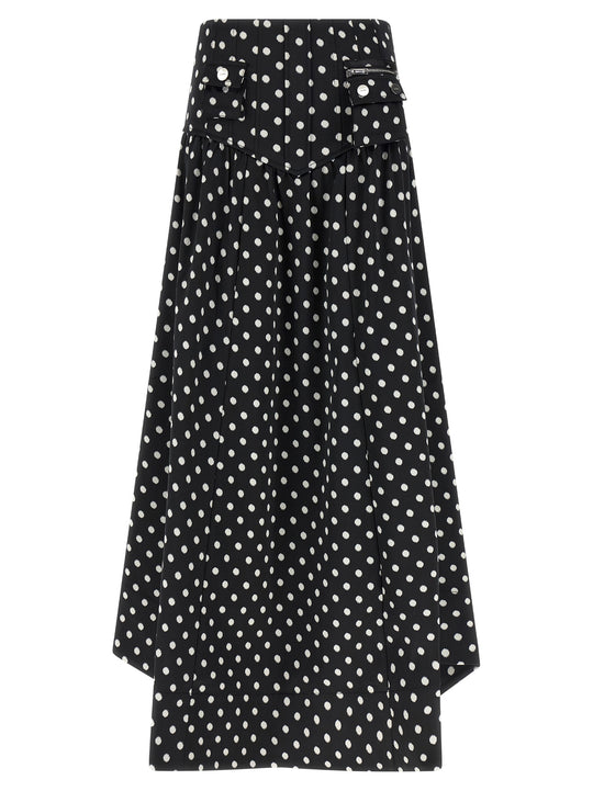 Polka Dots Gonne Nero
