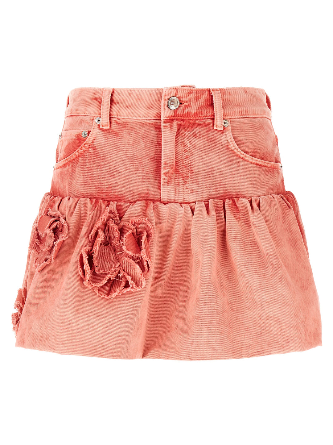 Ganni Denim Jeans Skirt Gonne - Rosa | a02ac7d04e1cee83fcb389caab8977eccb8e9f36