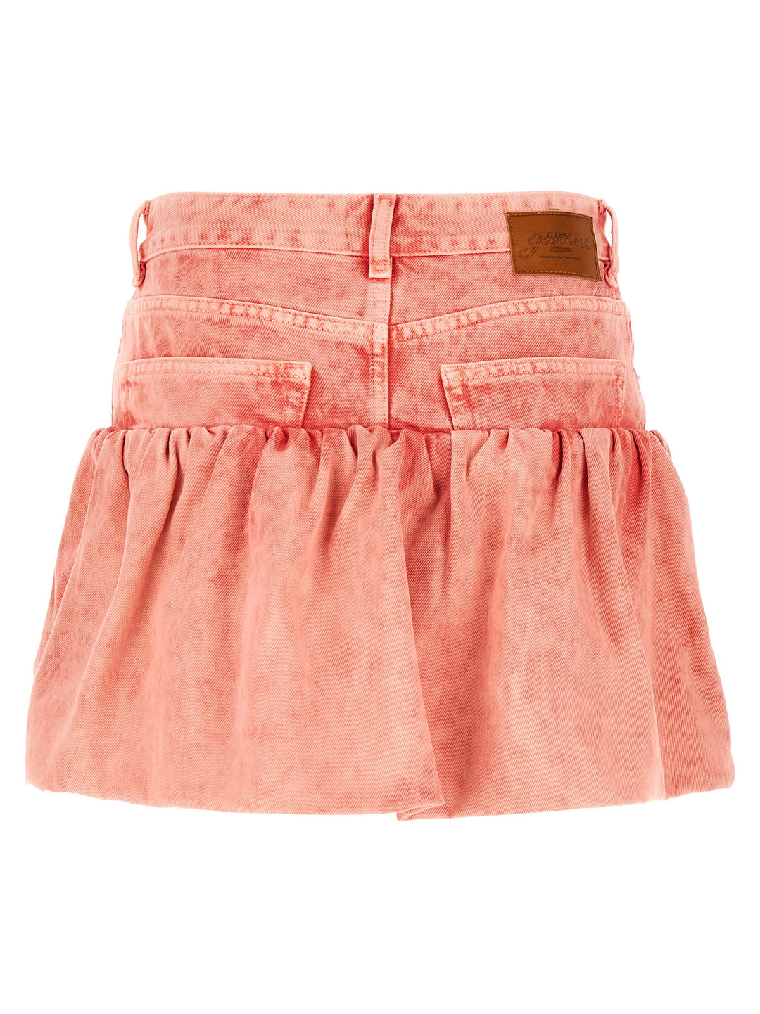 Ganni Denim Jeans Skirt Gonne - Rosa | 921b458c879a8140e98ee7e105cde5ff1cd97fe9