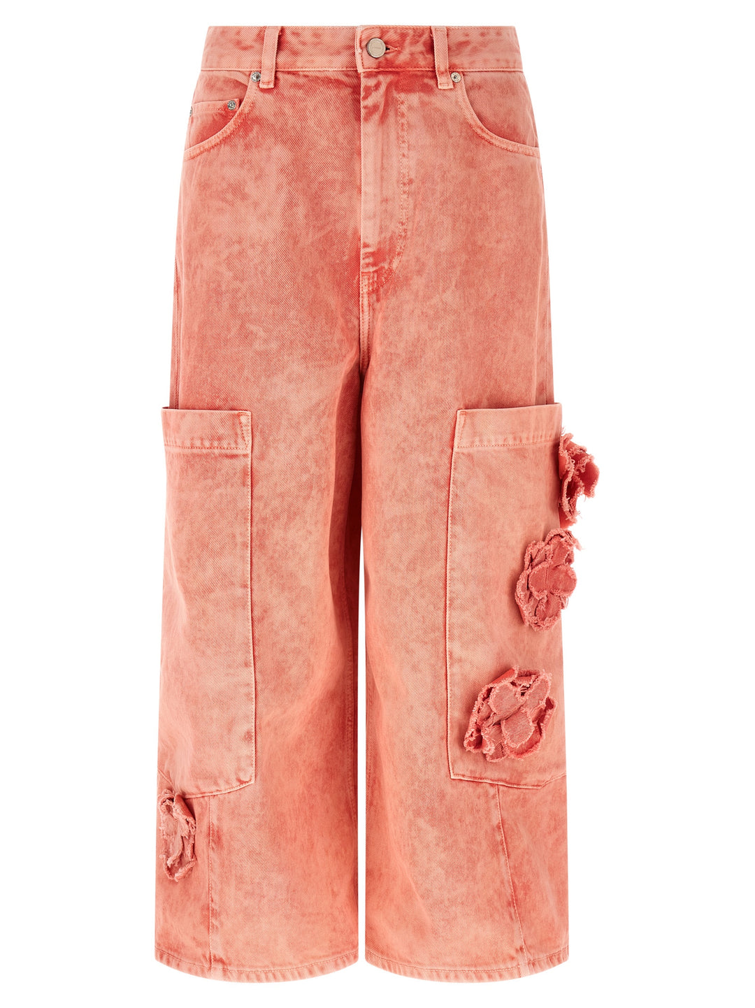 Ganni Cropped Jeans - Rosa | 4e2871cc567af509be22d50f47cc5d5ab4210321