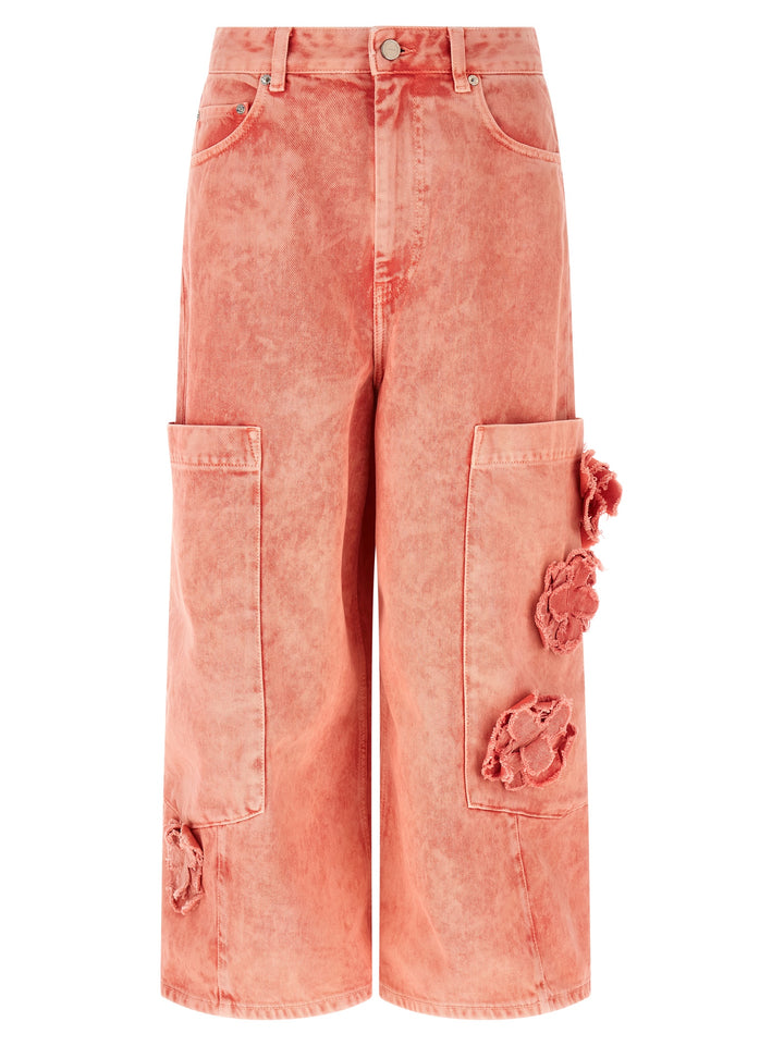 Ganni Cropped Jeans - Rosa | 4e2871cc567af509be22d50f47cc5d5ab4210321