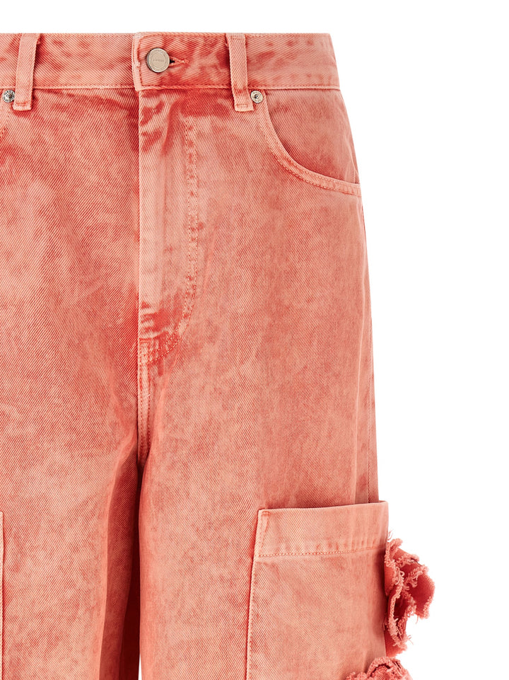 Ganni Cropped Jeans - Rosa | 79b015043a01d7c44ef69dc8b923d44561257693