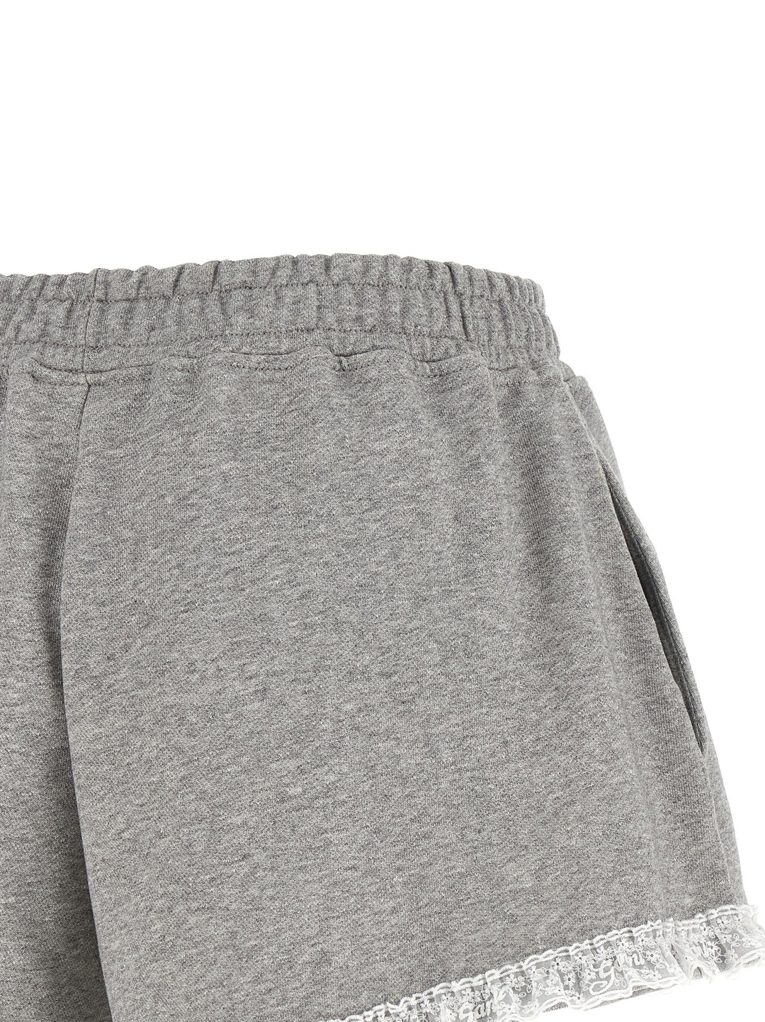 Ganni Isoli Bermuda e Short - Grigio | 34918be1e5e9b8fd30d402ed42aca770471eed82