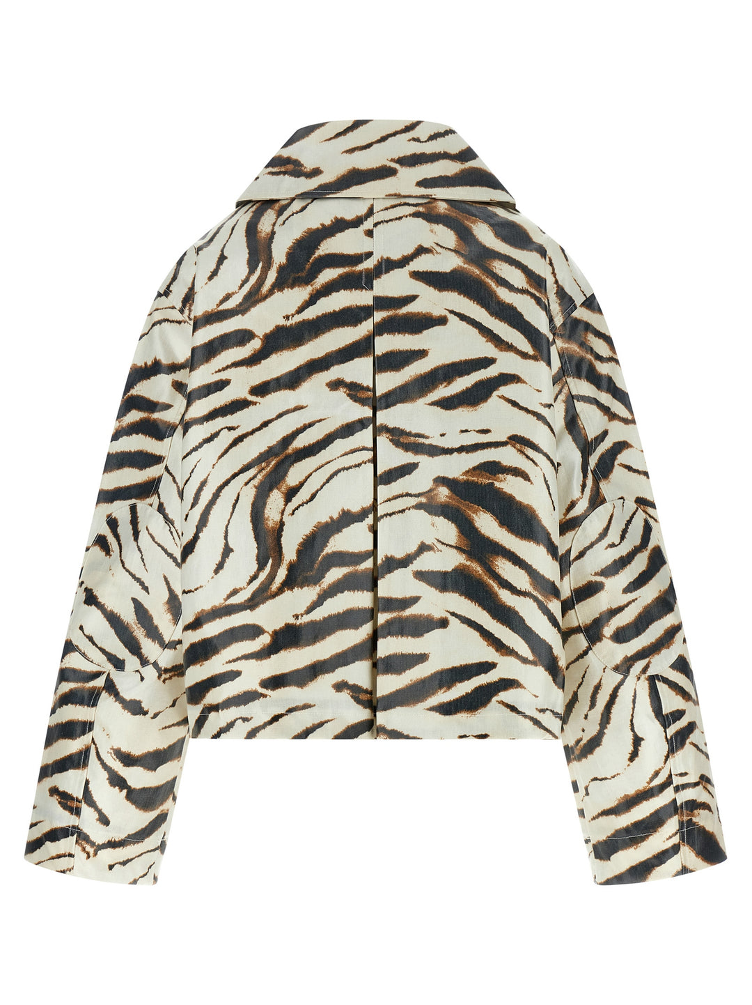 Ganni Laminated Fabric Jacket Puffer Jackets - Multicolor | 4557e553c00b947d8ffd9337c8375fc3610279dd