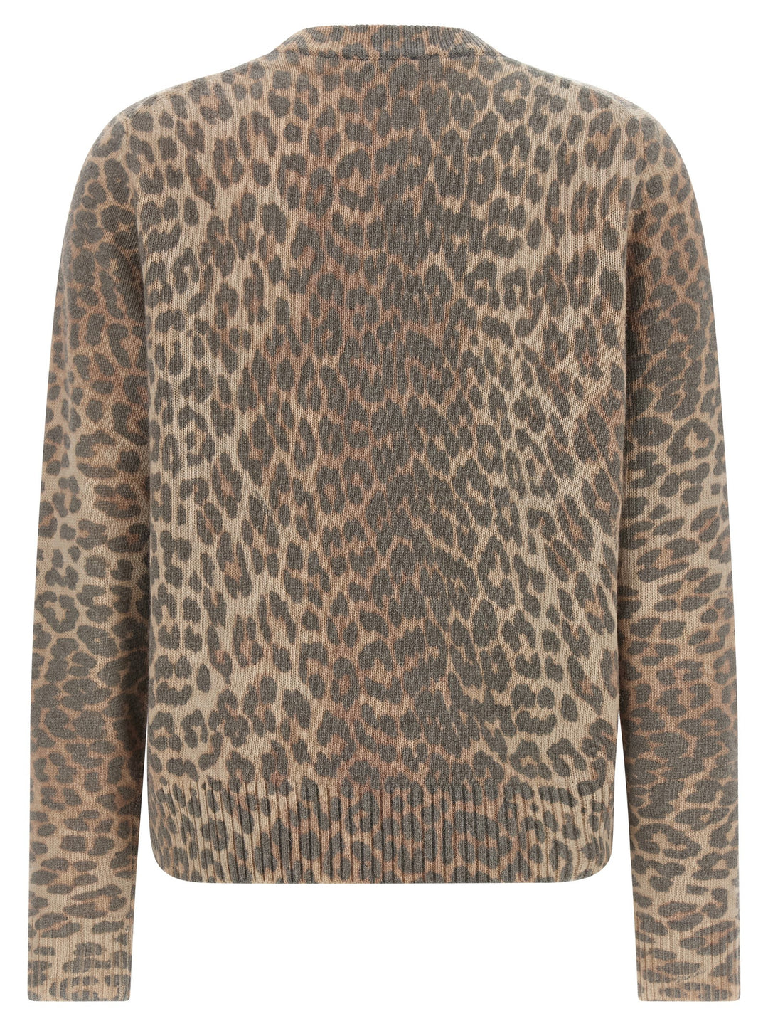 Ganni Tiger Felpe - Beige | 0e5651738ee3017d3271f6d9edc6a5412e33e1a3