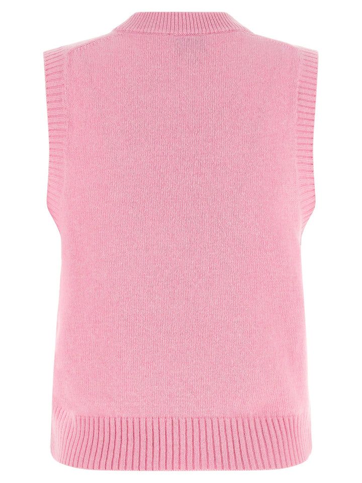 Ganni Strawberry Top - Rosa | 265fcd08fd2178dad5a779270fd1fd82f50fd110
