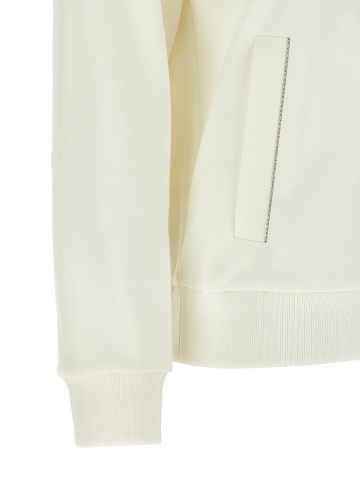 Peserico Punto Luce Felpe - Bianco | 68b8187e1db868f971d01abdbf4ee6e387ae4fab
