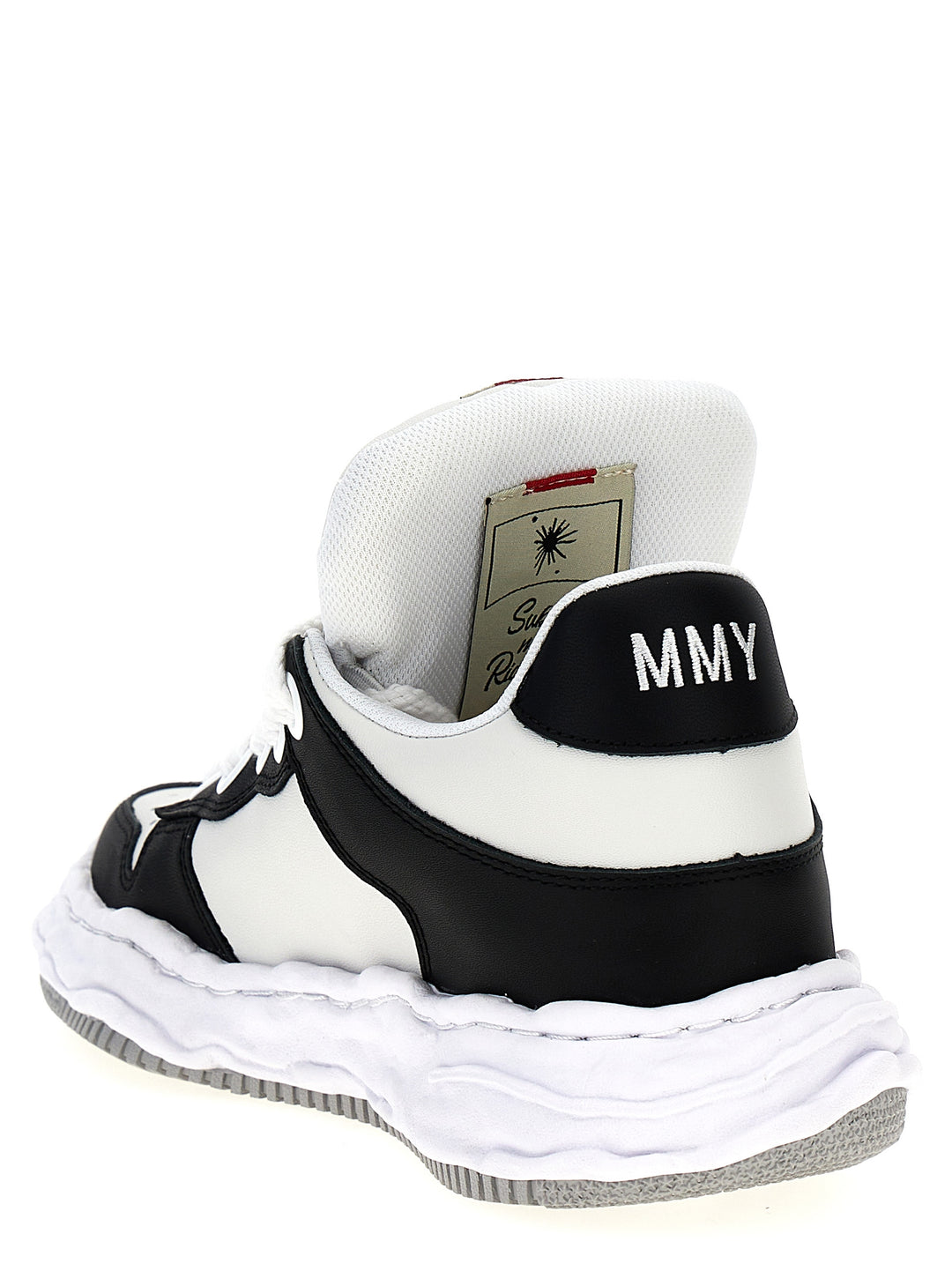 Maison Mihara Yasuhiro Wayne Sneakers - Bianco/Nero | b66ce94497accfb3becd5cf58ecaa0b834c24cfd