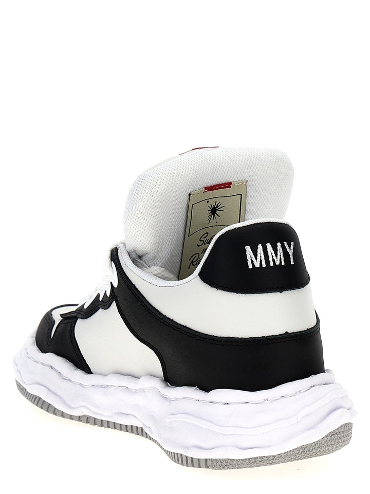 Maison Mihara Yasuhiro Wayne Sneakers - Bianco/Nero | b66ce94497accfb3becd5cf58ecaa0b834c24cfd
