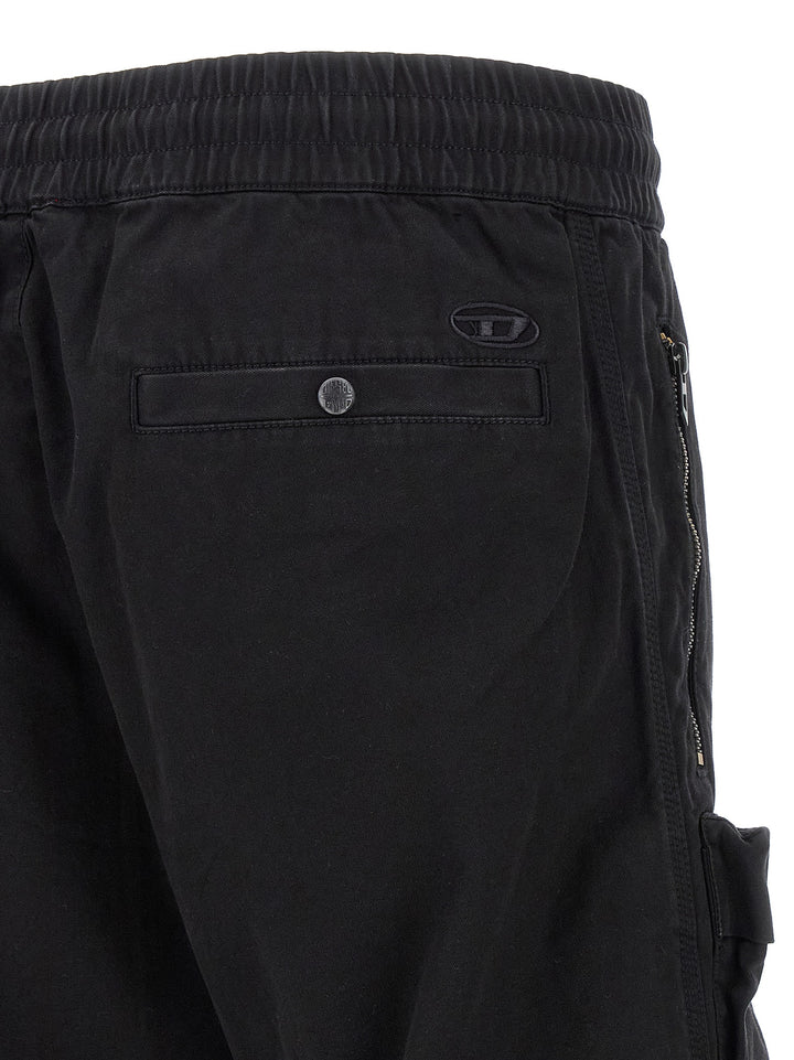Diesel P-Danzel Pantaloni - Nero | 676a7da5e264d50f63f49bcffd0345ef0286f674