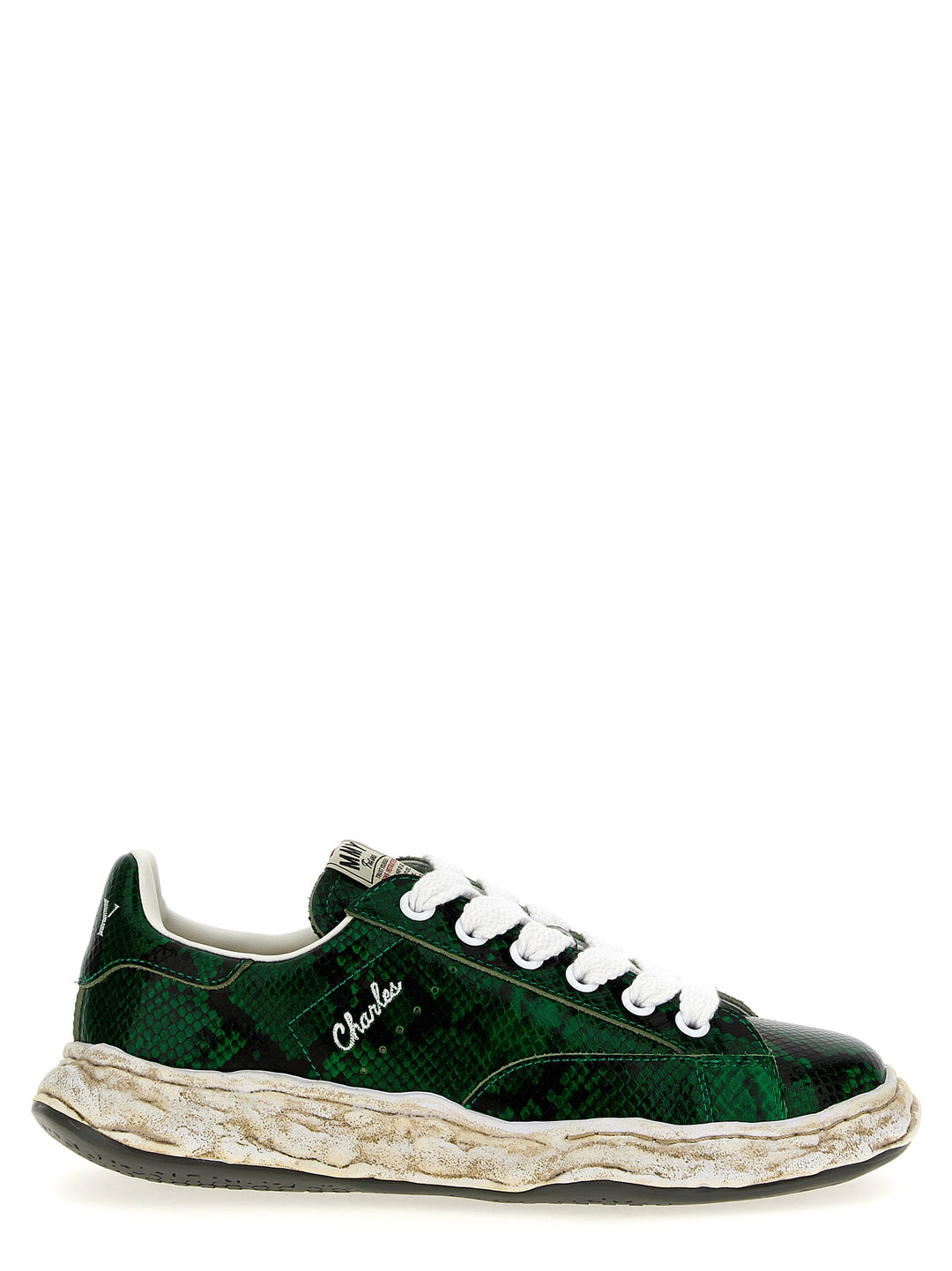 Maison Mihara Yasuhiro Charles Sneakers - Verde | 7c904721acbb6363a5f9892ff84df433e6587e24