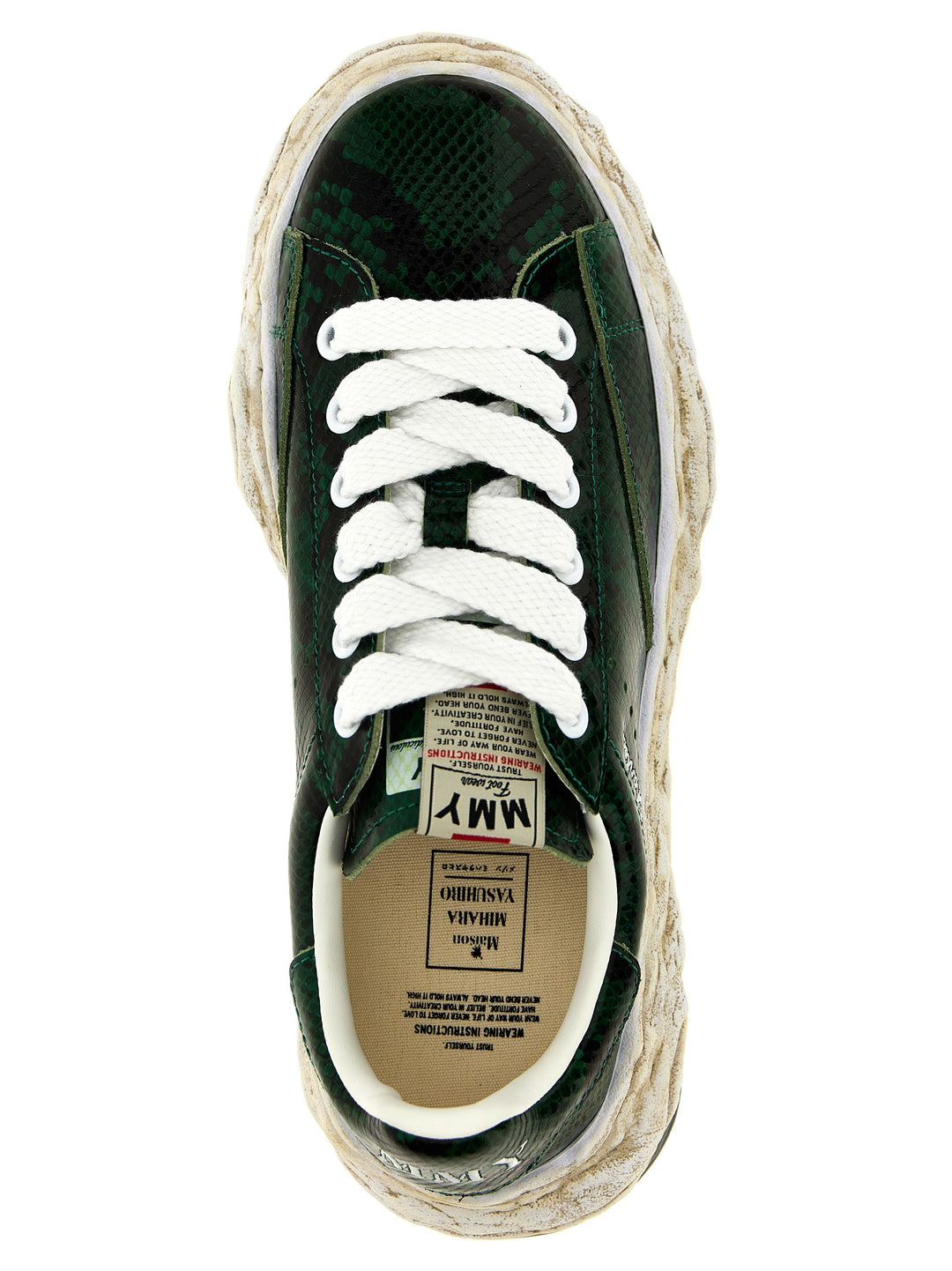 Maison Mihara Yasuhiro Charles Sneakers - Verde | bc88d079d81cc78ce3a33ead75b3277b323767ca