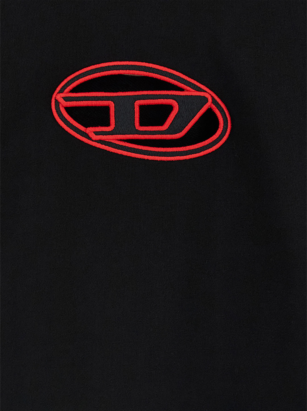 Diesel Slimmy Hood Felpe - Nero | 91b92dc47187b61379c3f51bdd6621d585a4650d