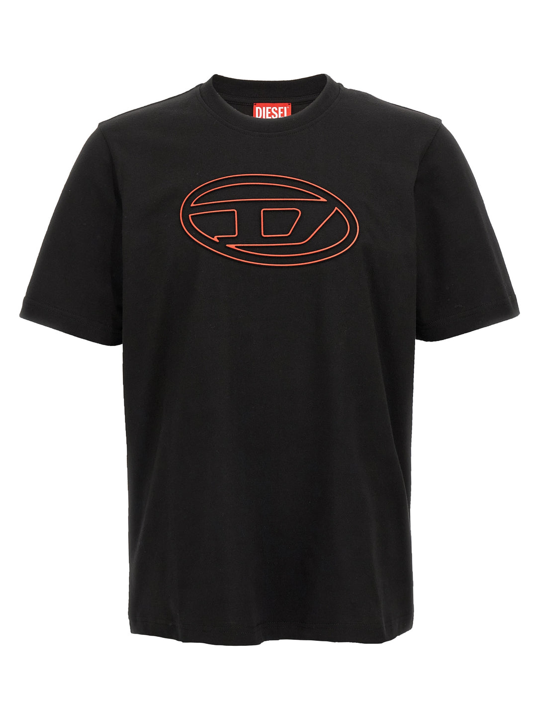 Diesel T-Adjust-Bigoval T shirt - Nero | 5b5035599809d8576d47269b3700a96ba68fcd11