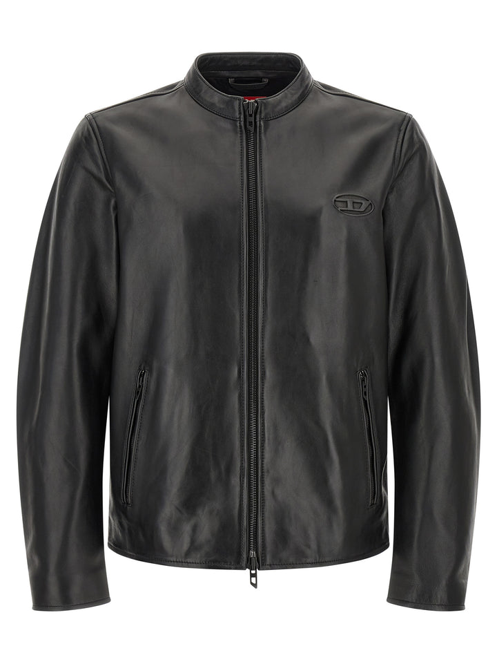 Diesel L-Tad-Wrd Puffer Jackets - Nero | 567941bf534d4faaa800d5340ab8f409beee8a86