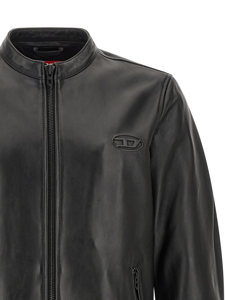 Diesel L-Tad-Wrd Puffer Jackets - Nero | b04671aded9b74706b9fcc23f1e8b189668455b9