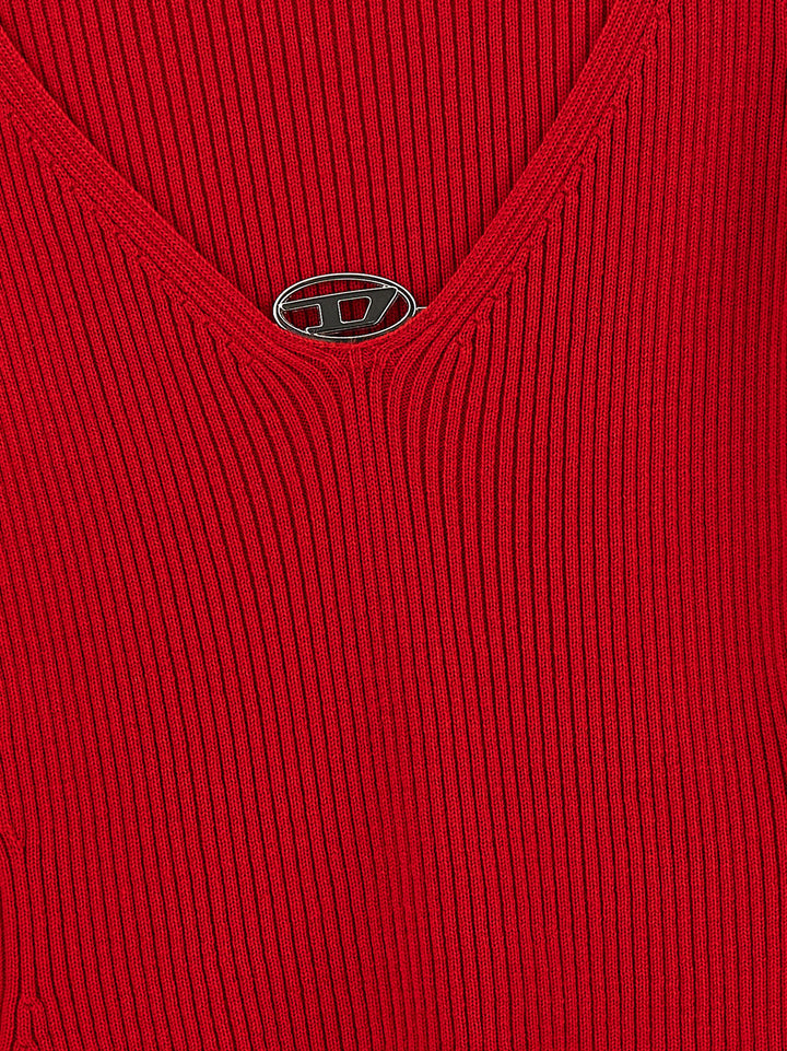 Diesel M-Olina Maglioni - Rosso | 6f181bcab09a6a75df465d7e7431fd3abbd1738b