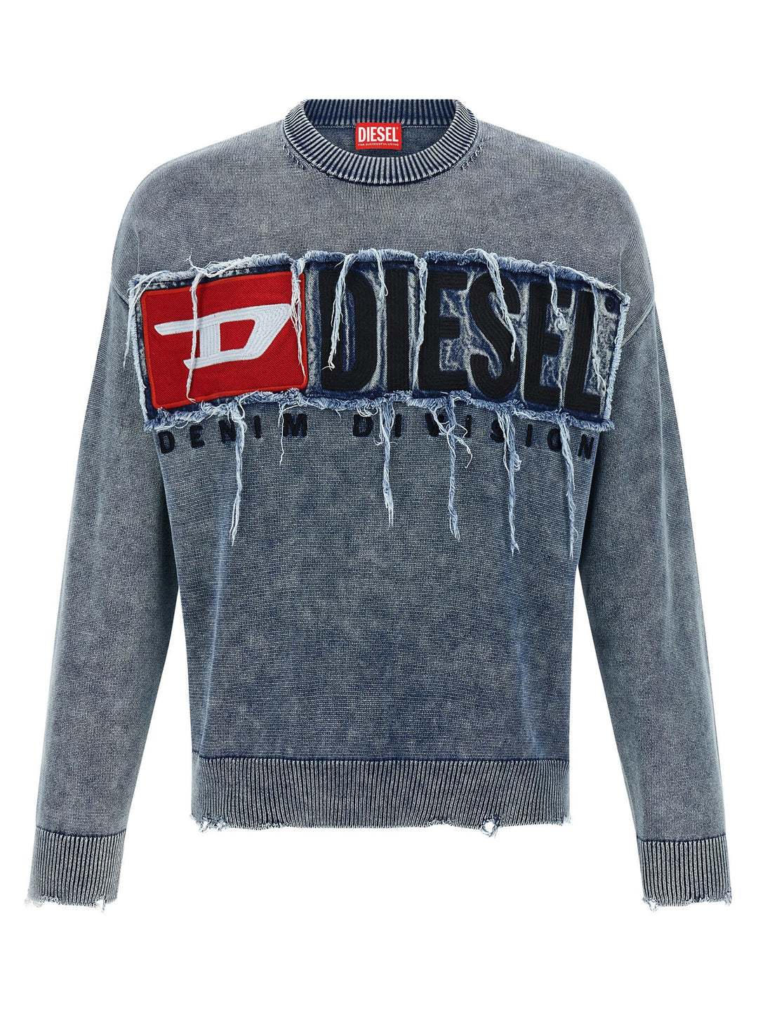 Diesel K-Fronzi Maglioni - Blu | 9182be5d5df9f668fe6123ab0a46f921a5cd8a76
