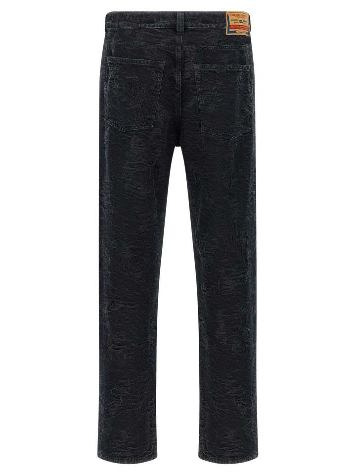 Diesel 2024 D-Macs Jeans - Nero | b52cc177fdcf39990eb24540787a9b174706c92c