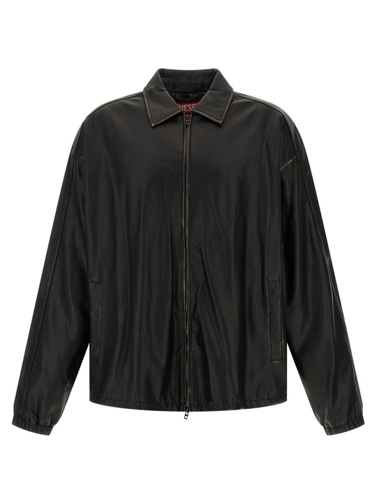 J-Ake Puffer Jackets Nero