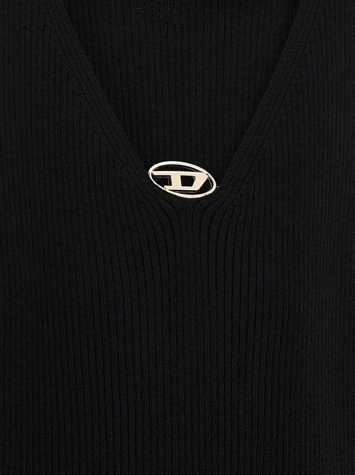 Diesel M-Oloni Short Abiti - Nero | 6582a96d9569d3702b259f672d2b8fd4adf3e01f