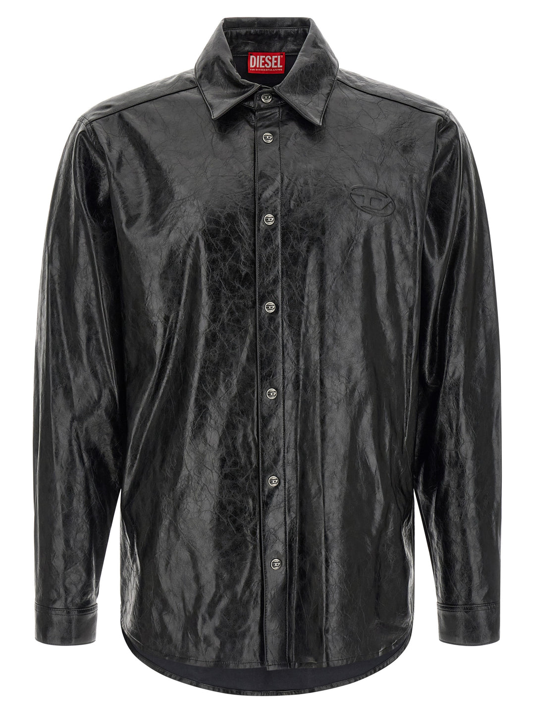 Diesel S-Simply-Qmbu Camicie - Nero | a1f3eaa8a5c4eba446e8b2cf15a72a5ddb27d891
