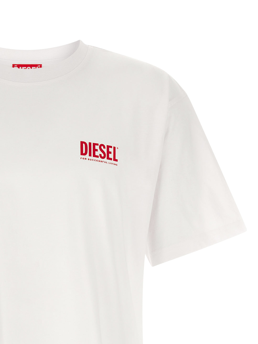 Diesel T-Boxt-Bisk T shirt - Bianco | f7455c34ec4d5ac112b4cffdc1d05f1aeec97c23