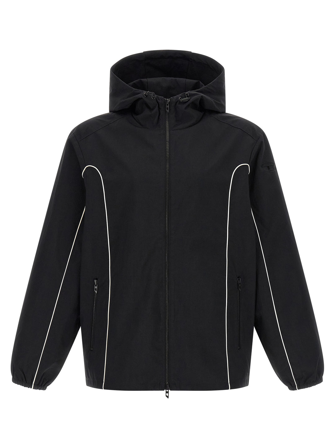 Diesel J-Hives-Wrd Puffer Jackets - Nero | acb0784ad6d8d0c9817ac9c329e010cd980c107e