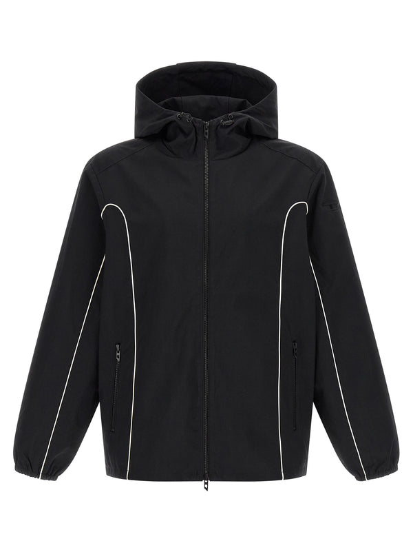 J-Hives-Wrd Puffer Jackets Nero