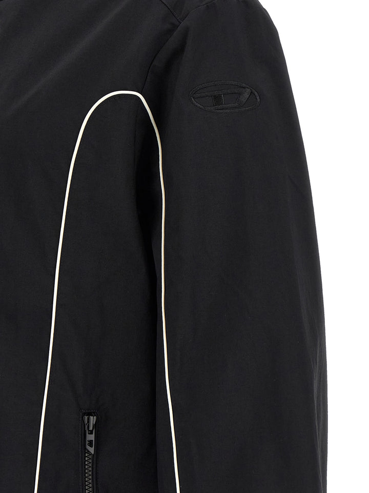 Diesel J-Hives-Wrd Puffer Jackets - Nero | 1931f527979aeeef7dd2c6f0ed49bdd9f8abdea3