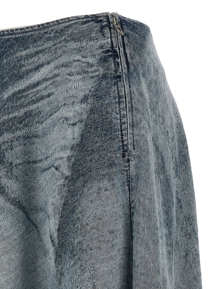 Diesel De-Annet-Fsh Gonne - Celeste | 88cda3fb9b37b5bfc16096360045252e7ee49d23