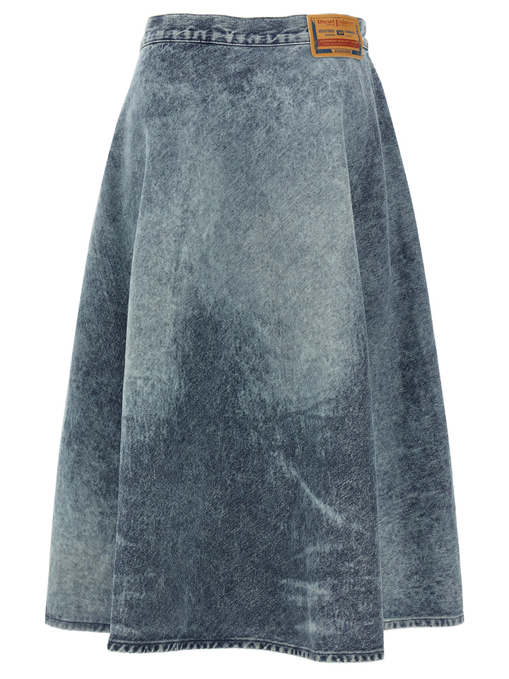 Diesel De-Annet-B-Fsh Gonne - Celeste | 0f8f23be7e38cc86b24c3207ea8674f0876b41f2