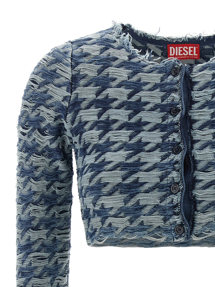 Diesel M-Hella Maglioni - Blu | f10f2905cc61d6aab72c93edb905b3fe49191e23