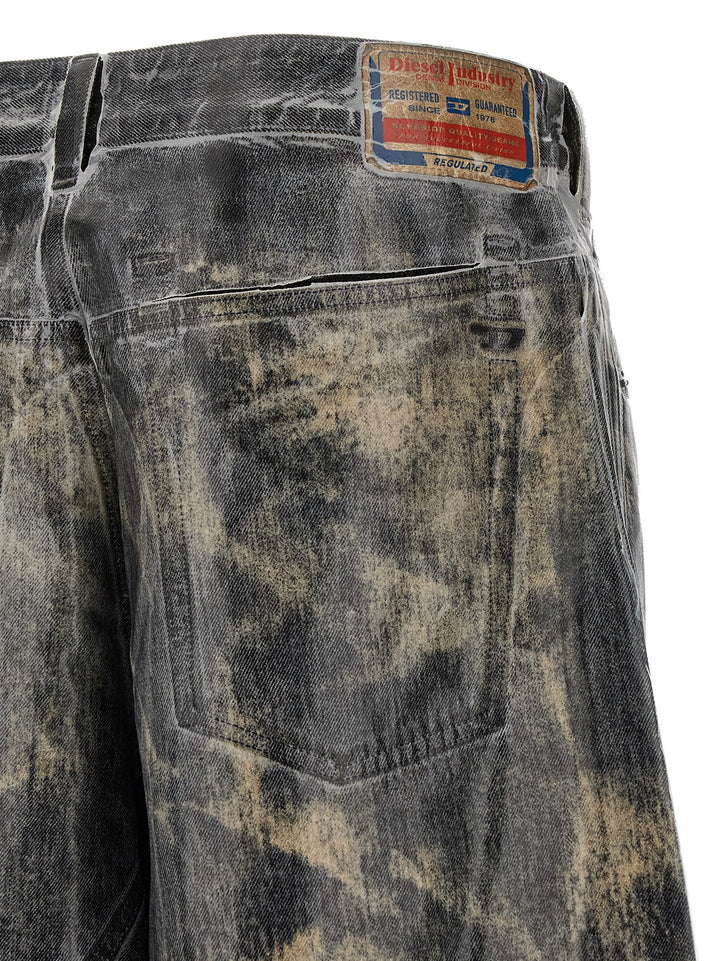Diesel 1997 D-Enim-Muc-Fsh1 Jeans - Grigio | 66b3642a6951d6f493b1fb6f6932032d0188e2e9