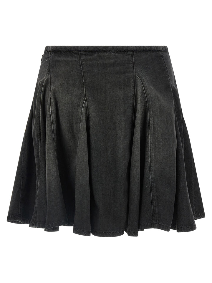 Diesel De-Spiki-S Gonne - Nero | 0749d15cdc45cfadc70beaff9ac789996820f45d