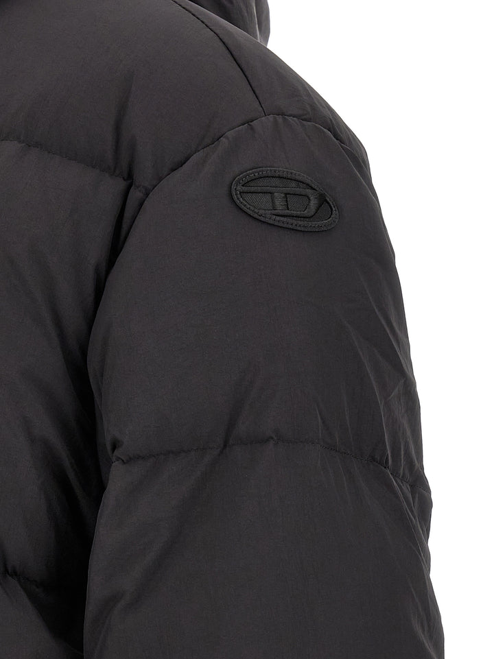 Diesel W-Rolfys-Wrd Puffer Jackets - Nero | cb0ee2243fc4bb26c8693001a7660042432719ba