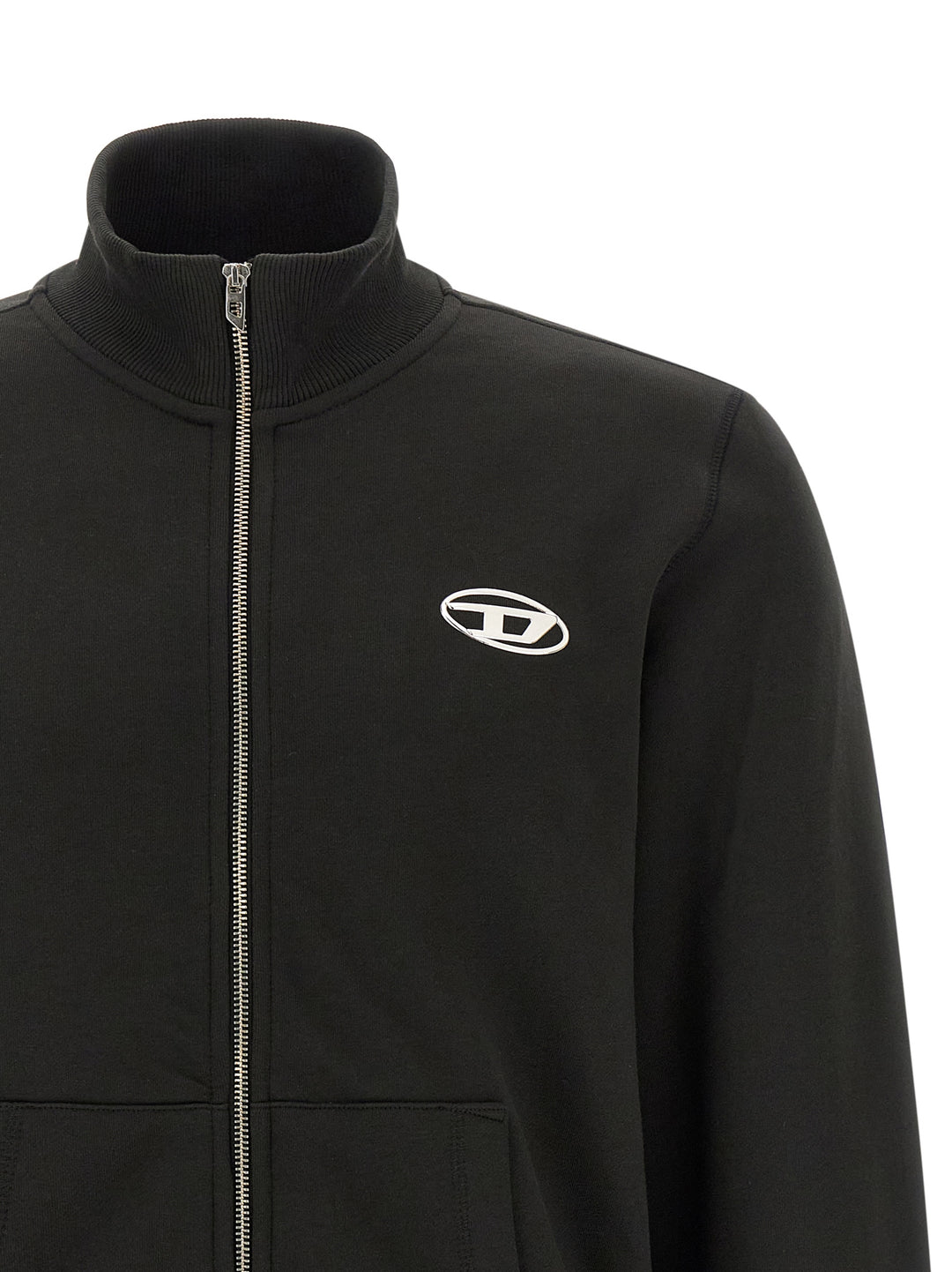 Diesel S-Ginn-Zip-Iod Felpe - Nero | f652102189f86ad513c07625631d86df772c1967