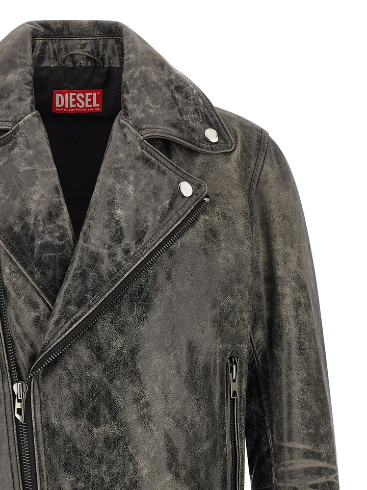 Diesel L-Eon-Cjcm Puffer Jackets - Grigio | fc3a735b6bc448f933a5465fe83498144f6319b0