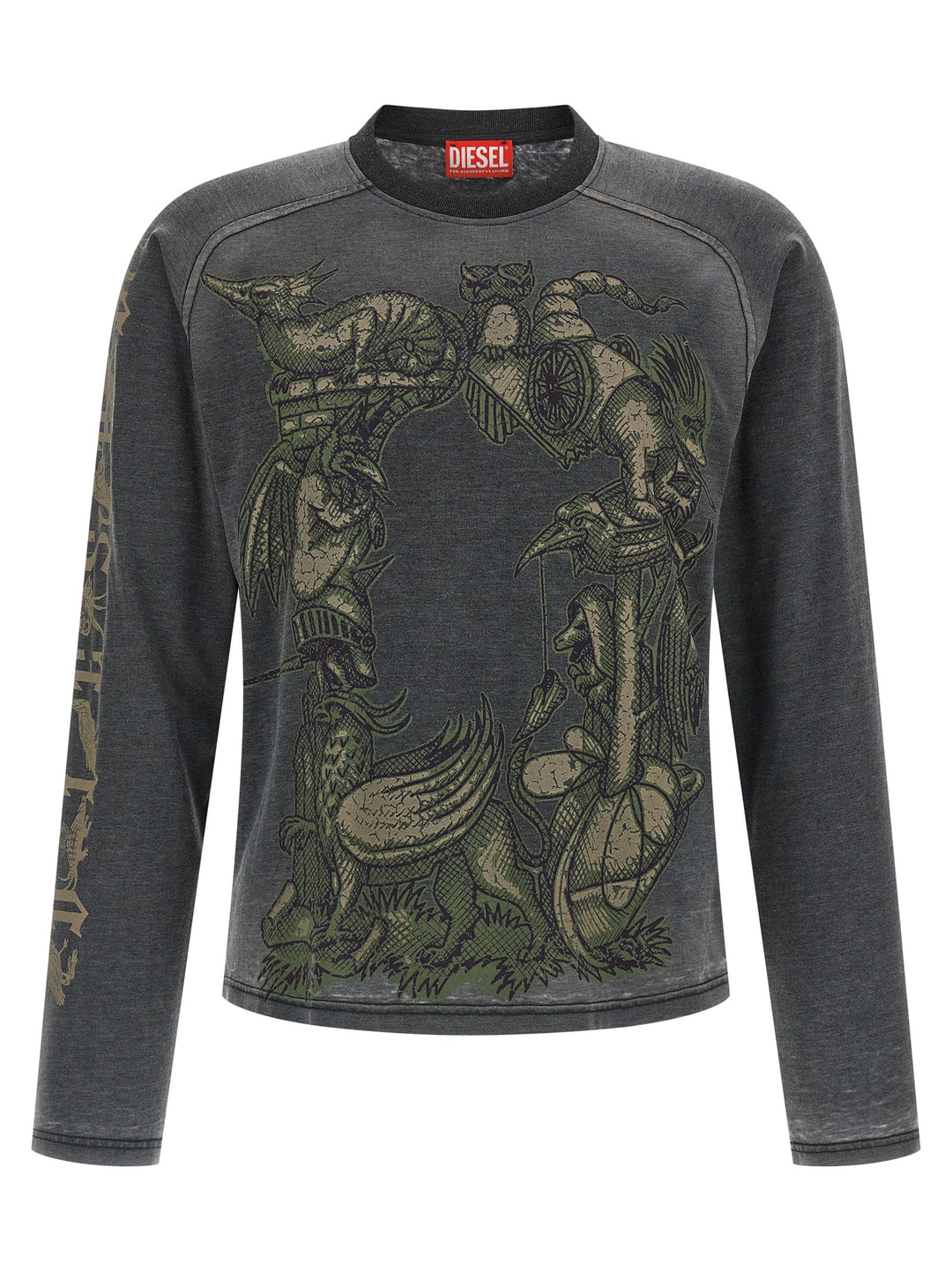 Diesel T-Jori-A T shirt - Grigio | 06727a2e980d37057b78fba8412192d732d3f7b1