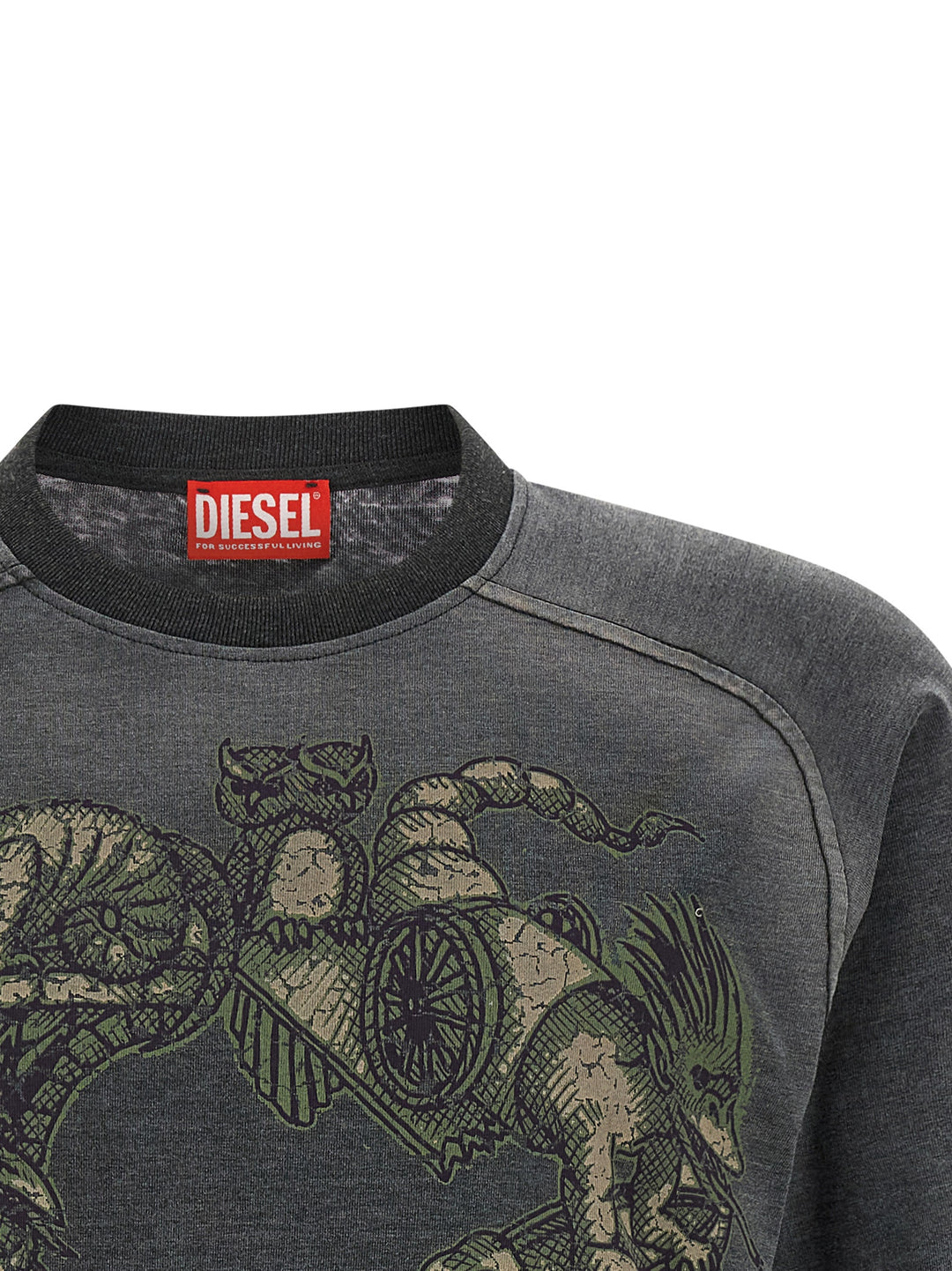 Diesel T-Jori-A T shirt - Grigio | 6a397c617597fc9f272e7d99125bb80d8d78847b
