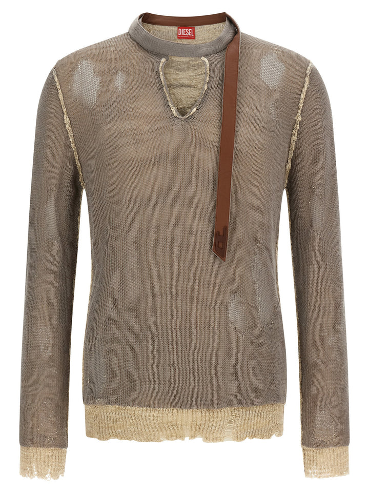 Diesel K-Daianeris Maglioni - Grigio | 981a93e2f13526390945f7a78b5b979be24baff3