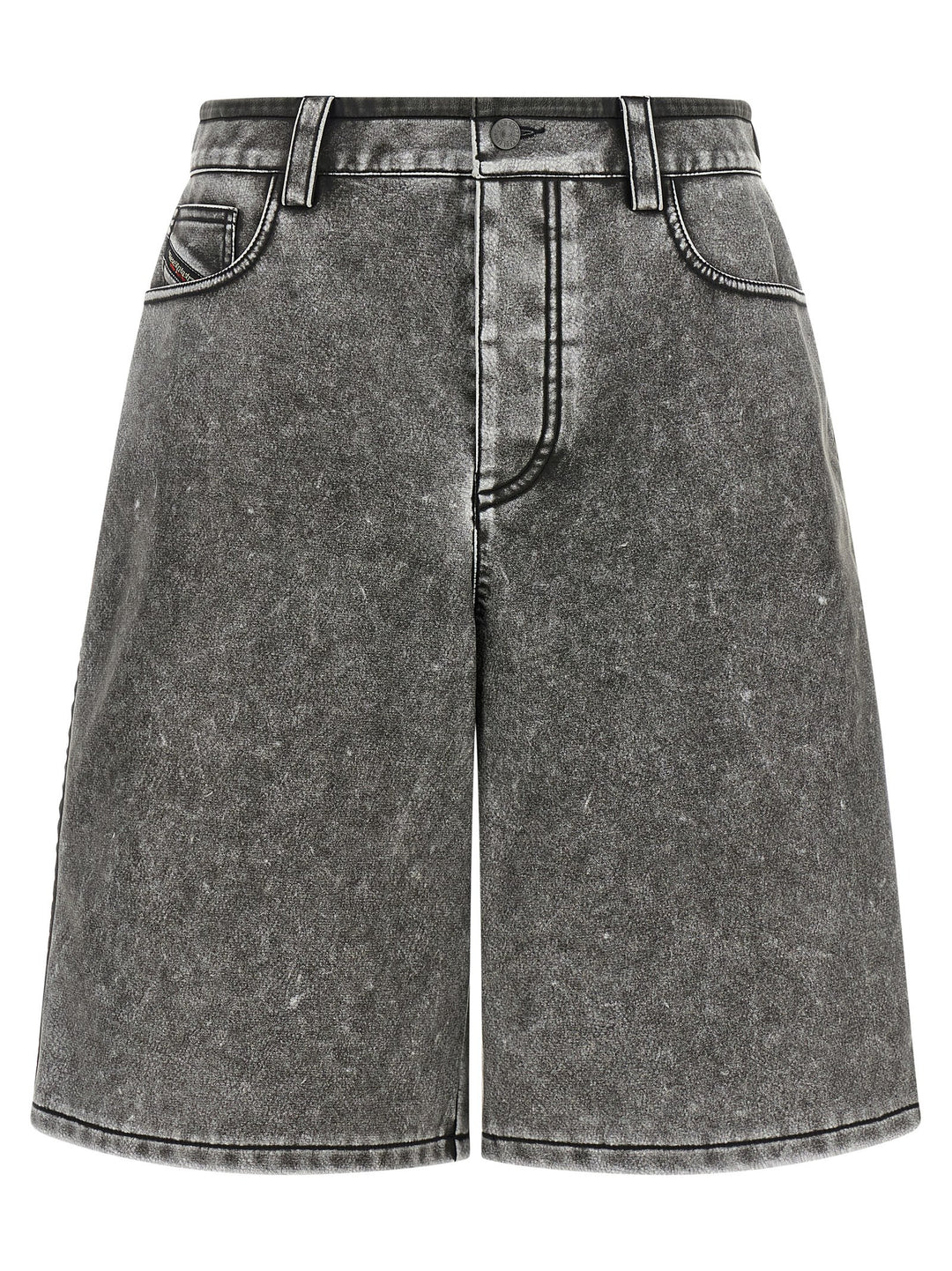 Diesel P-Arlor Bermuda e Short - Grigio | 71e14c1fd9749e3658300bd0b946a1a2a6cf14c5