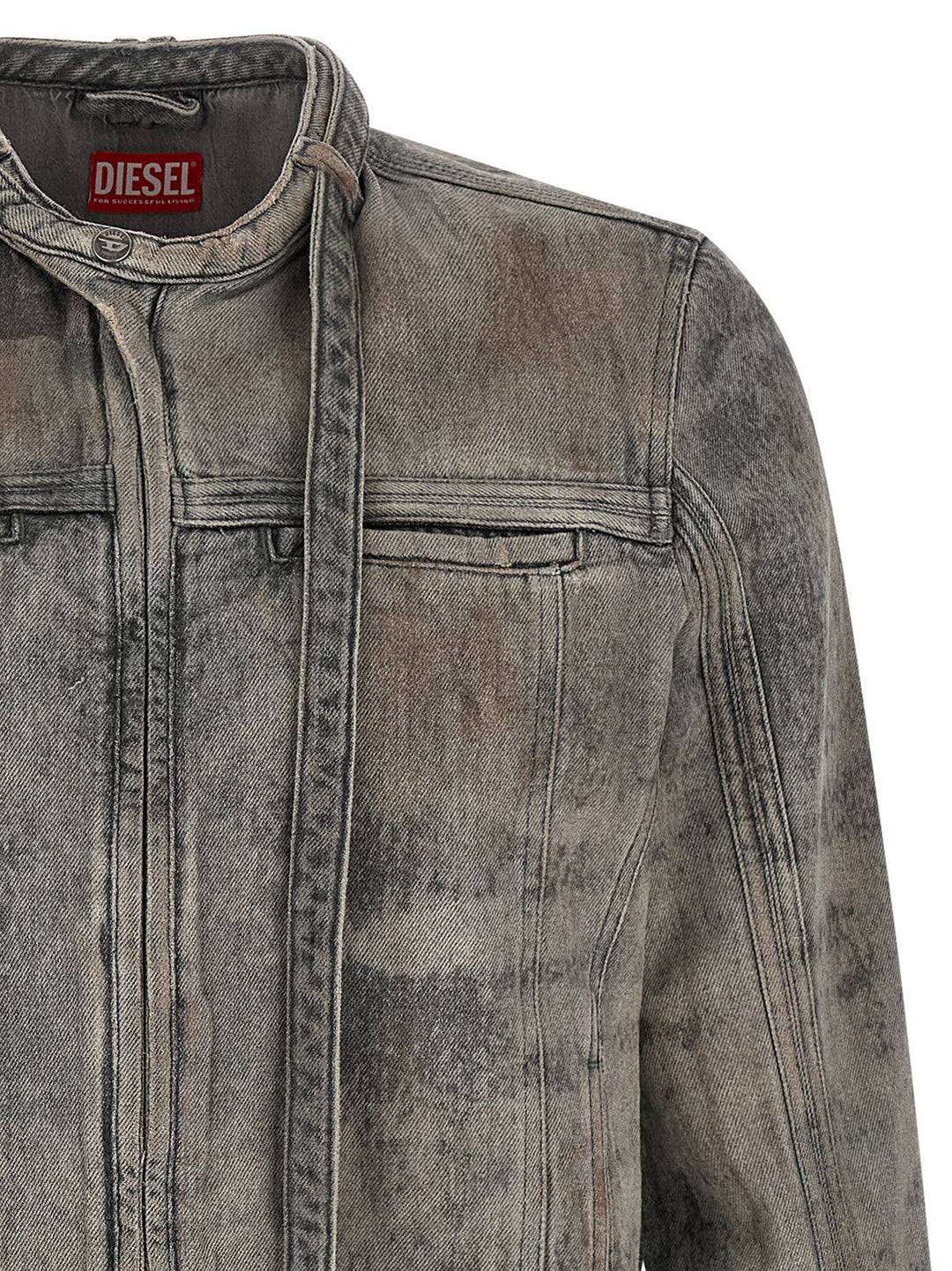 Diesel D-Vulmar-Fsi Puffer Jackets - Grigio | 5d2b75a459d64fce14127f39147bf703af320582