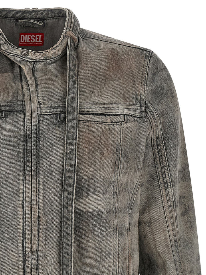 Diesel D-Vulmar-Fsi Puffer Jackets - Grigio | 5d2b75a459d64fce14127f39147bf703af320582