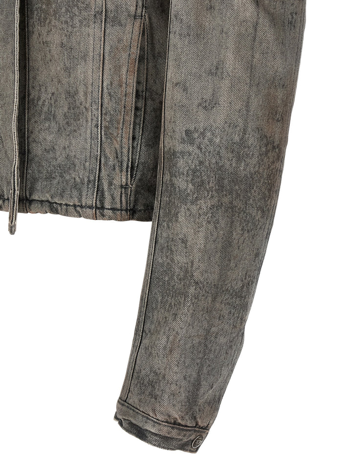 Diesel D-Vulmar-Fsi Puffer Jackets - Grigio | 73378cee385ec06c1016a321ce6edb9e3fdd1423