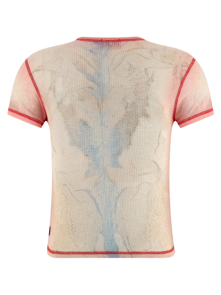 Diesel T-Iana T shirt - Rosa | 9477cdeecd6213633a8e4a6f3215bdee297653f9
