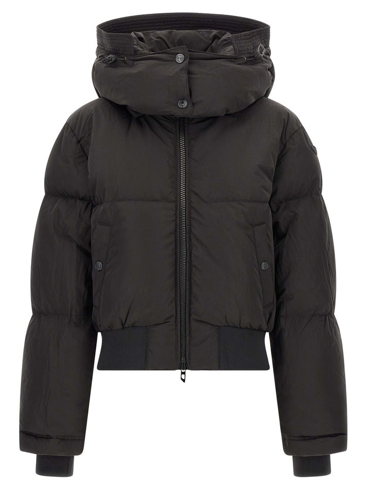 Diesel W-Peyt-Short-New-Wd Puffer Jackets - Nero | 10bae3bbf65374d579bd6324b98d4ed58e070277