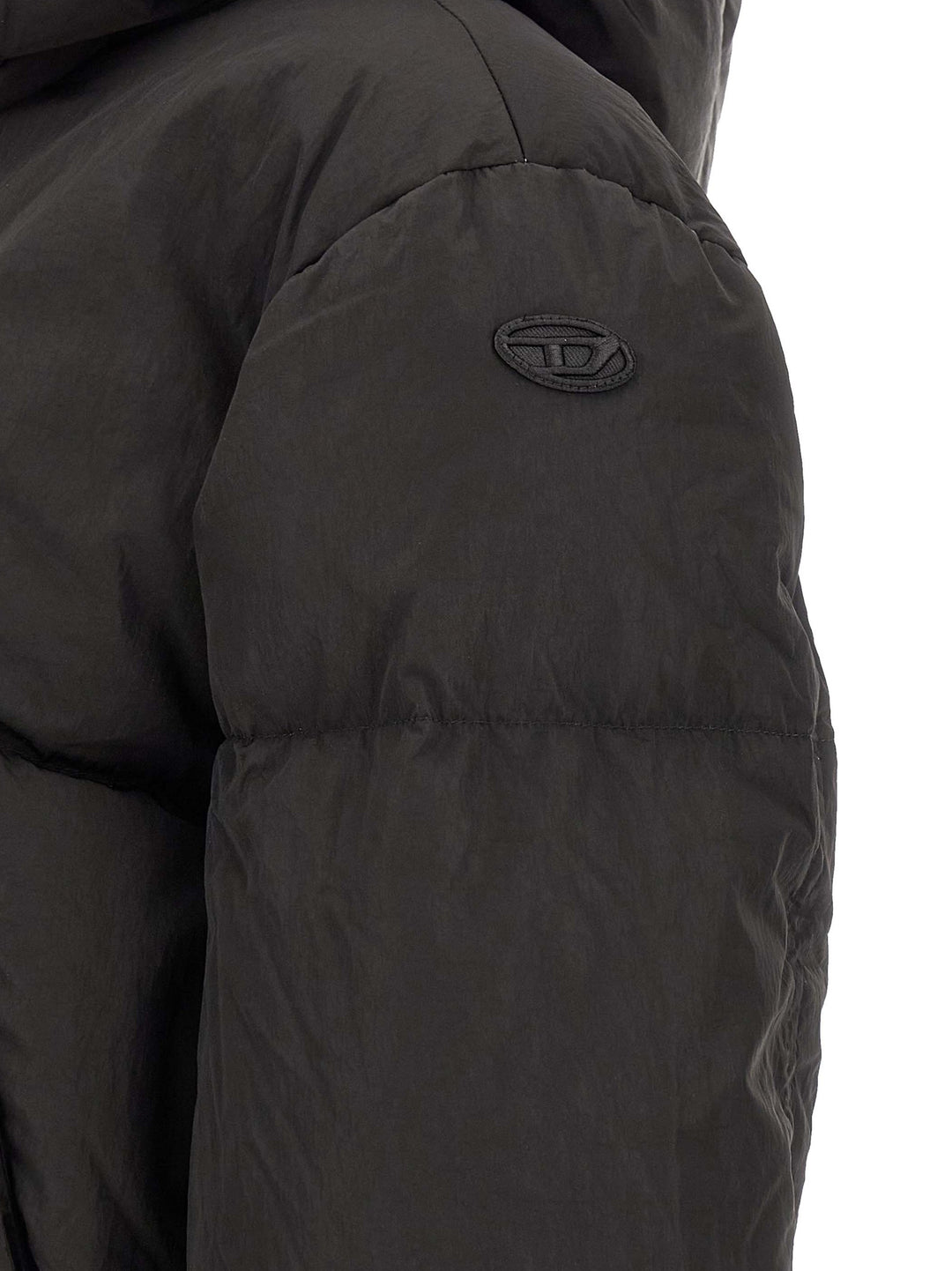 Diesel W-Peyt-Short-New-Wd Puffer Jackets - Nero | e58acae5a7e27d0c51fd8acb1e19f98da0b8dbcb